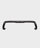 Easton EC90 AX carbon road handlebar with 31.8mm diameter, lightweight gravel bar featuring DI2 routing for cycling components.