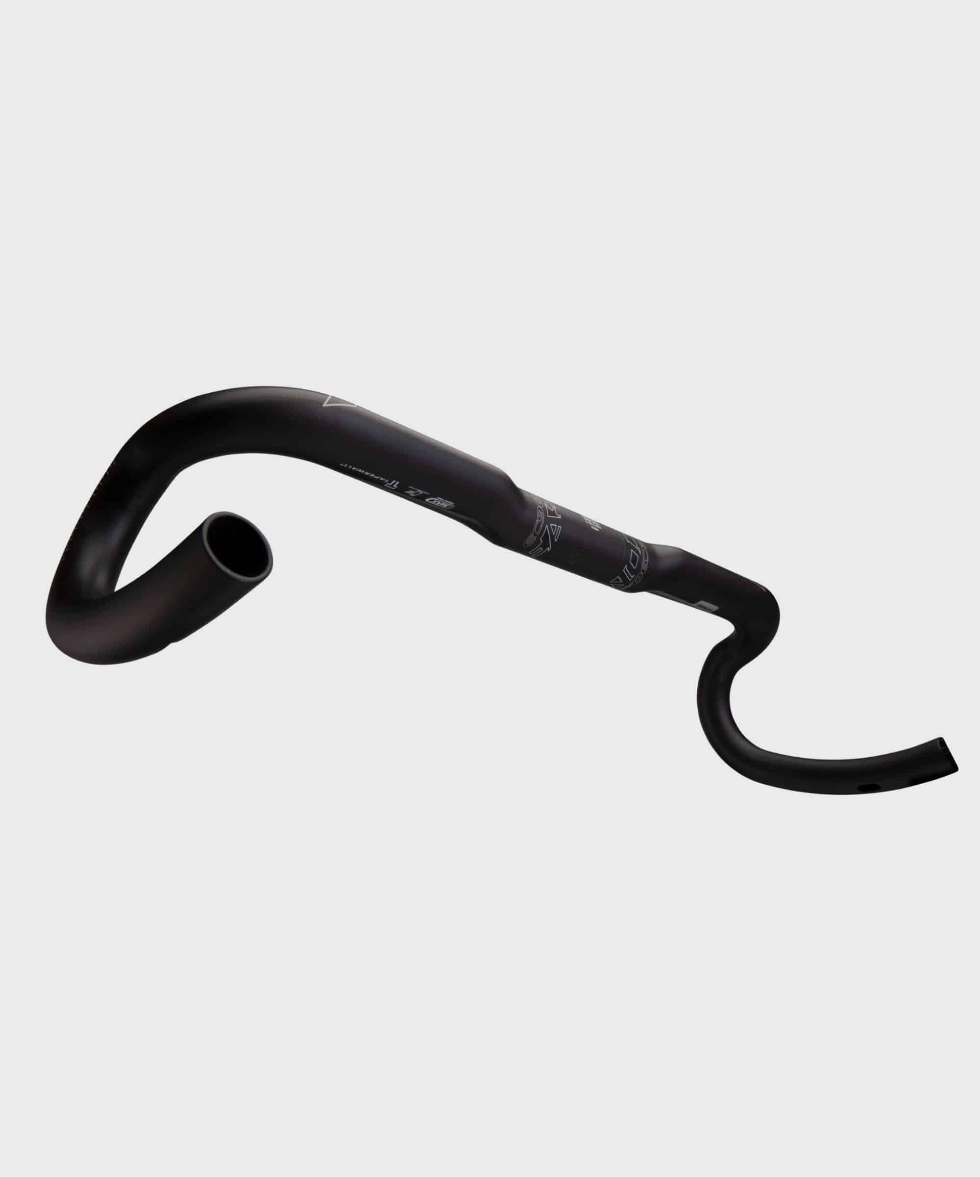 Easton EC90 AX carbon road handlebar with 31.8mm diameter and DI2 routing, lightweight gravel bike component.