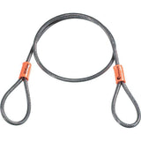 Kryptonite Kryptoflex Seatsaver Cable Lock, 2.5 ft braided steel security cable for bike and scooter protection