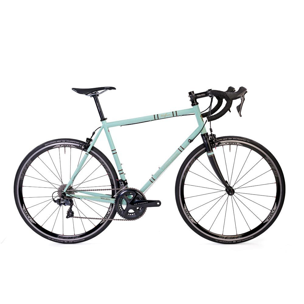 Light Blue Wolfson Ultegra R8000 Road Bike | Swinnerton Cycles