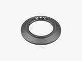 Black Trek Fuel EXe 2023-2024 upper headset bearing cover, bike component protection for headset assembly.