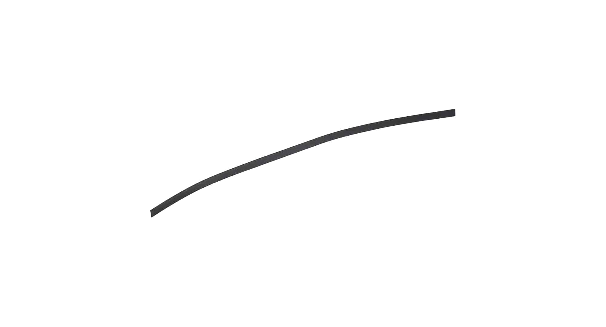 Black Trek upper bearing shim for bicycle headset, 0.4mm spacer, designed for precise fit and smooth steering.