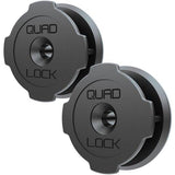 Quad Lock adhesive wall mount twin pack for secure phone holding, no drilling required, ideal for easy installation of accessories.