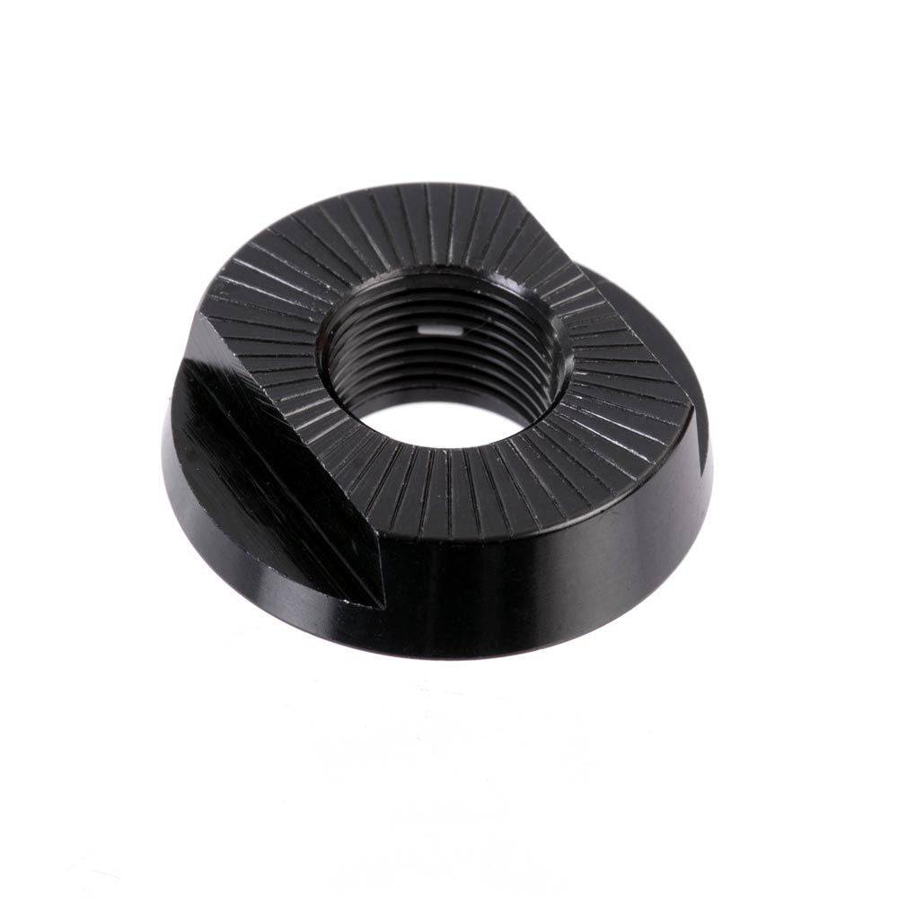 Demolition BMX Rogue rear hub cone nut replacement, a spare part for BMX bike components with metal construction and threading.