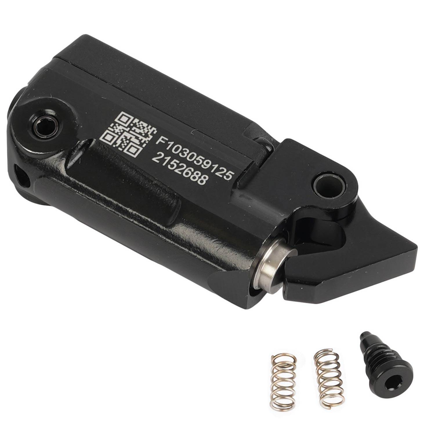 Campagnolo Master Cylinder with Spring for hydraulic Ergopower brake and shift levers, showcasing component details and quality construction.