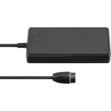 Shimano STEPS EC-EN814 battery charger for fast e-bike charging, compact component with power cable attached.