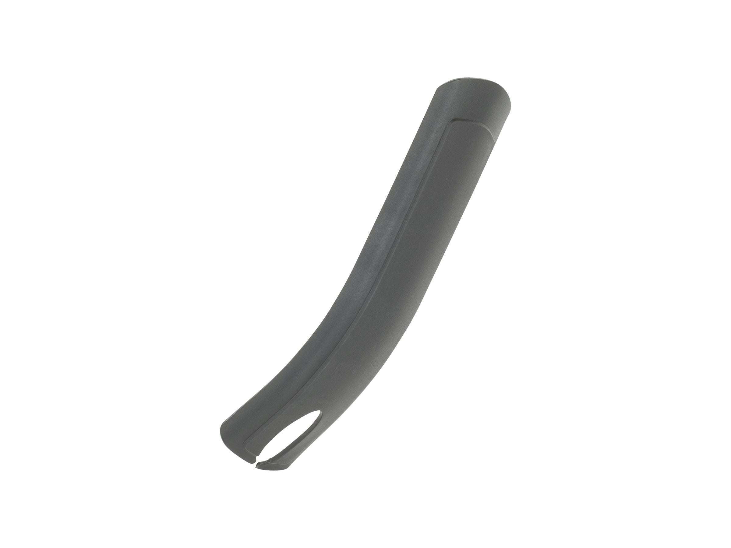 Trek Roscoe 29 downtube armor black frame protector mounted on mountain bike frame, durable component for bike protection.