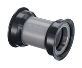 FSA PF30 road bottom bracket compatible with SL-K Light and Gossamer cranksets, shown installed in a bicycle frame.
