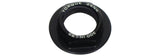Trek black M16x6mm pivot axle nut for full-suspension bike components, shown on a bicycle part.