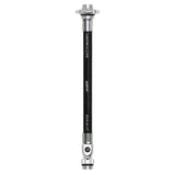 Lezyne ABS Flex Hose with Valve Core Tool for Presta and Schrader bike valves, flexible accessory for inflation and valve maintenance.