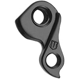 M Part Trek Gear Hanger for bike frame protection and smooth shifting, shown attached to a bicycle frame.