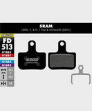 Galfer standard bike disc brake pads for reliable, quiet, and durable braking performance on bicycle components.