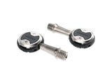 Wahoo Speedplay Nano clipless pedals for bicycles, showcasing sleek design and adjustable float for efficient power transfer.
