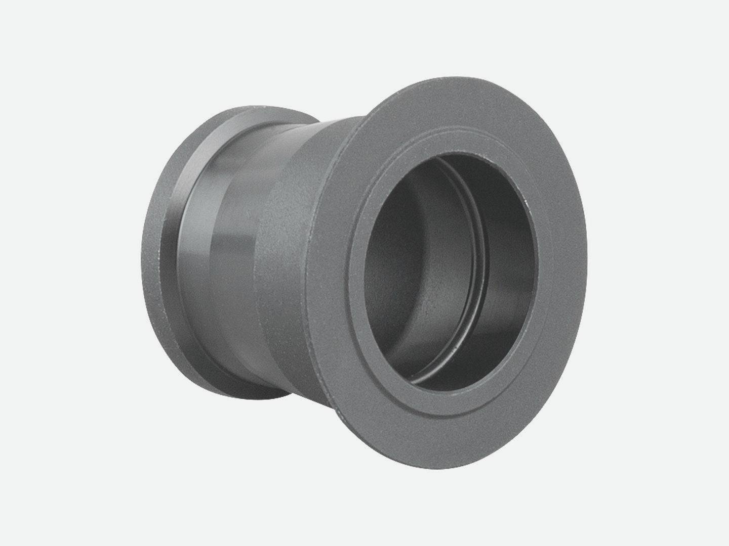 Bontrager Ratchet EXP MTB 12mm Micro Spline Drive side endcap in black for 148mm OLD hub, front or rear wheel component