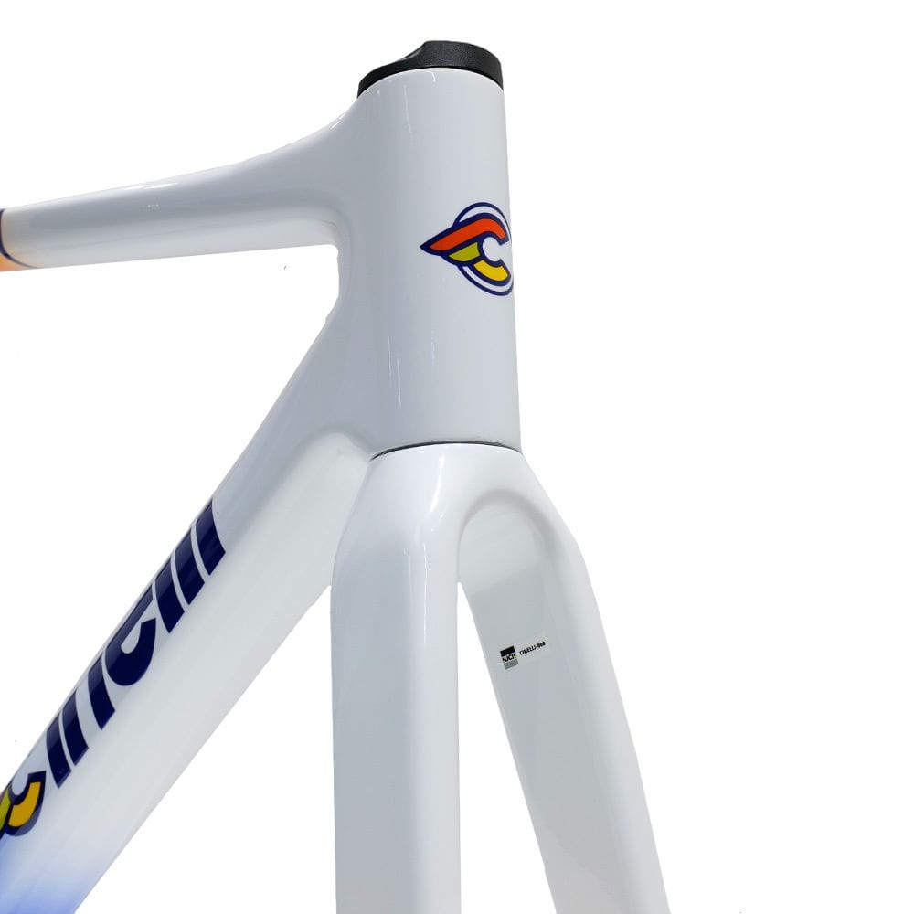 Cinelli Pressure Adr Disc Frameset Triple White Road Frameset | Swinnerton Cycles