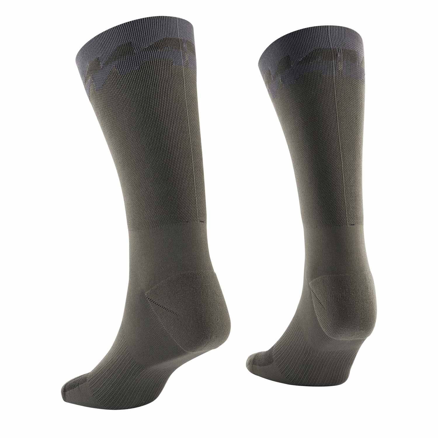 Mavic Ksyrium high cycling socks with cushioning, antibacterial protection, and anatomical fit for comfortable cycling gear