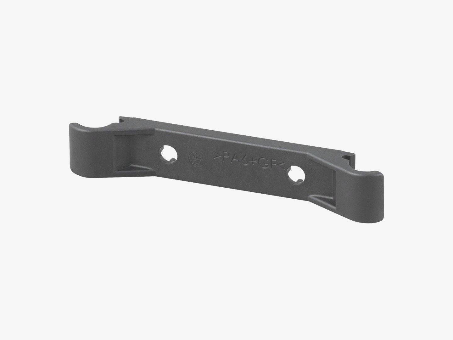 Trek Marlin+ motor armor spacer replacement for frame protection, showing a close-up of the component on a bicycle frame.