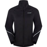Madison youth packable jacket with reflective details, showing a lightweight, foldable clothing item with a stow pouch and reflective accents.