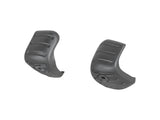 Trek 2023 Farley alloy rigid fork bumpers in black, protective bike fork guards attached to the mountain bike's front fork.