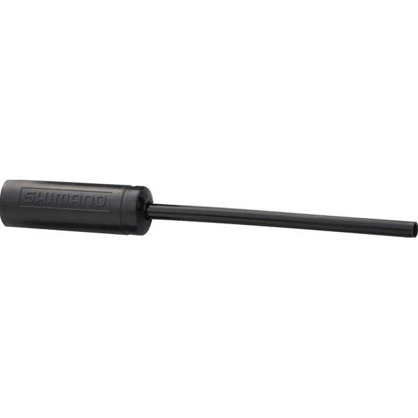 Shimano SIS SP41 outer gear casing long nose cap, a replacement component for bicycle gear systems, shown in the image.