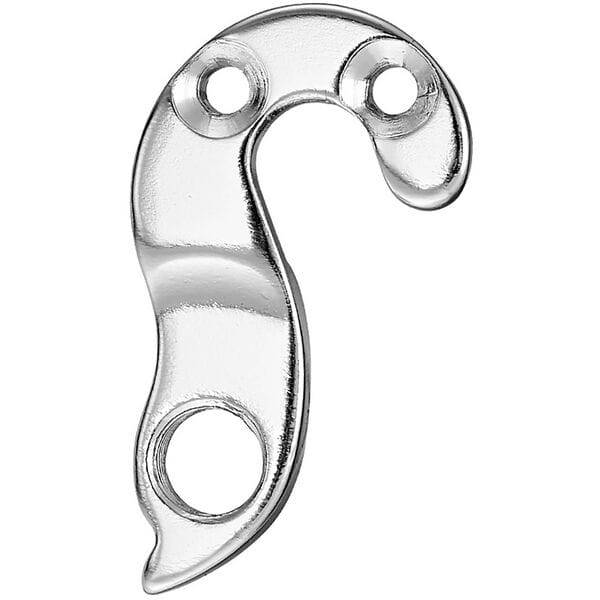 M Part gear hanger for bike frame protection and alignment, showcasing the sturdy component with precise mounting points.