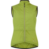Madison Roam women's windproof packable Primaloft insulated gilet vest, lightweight and warm, shown on a hanger.
