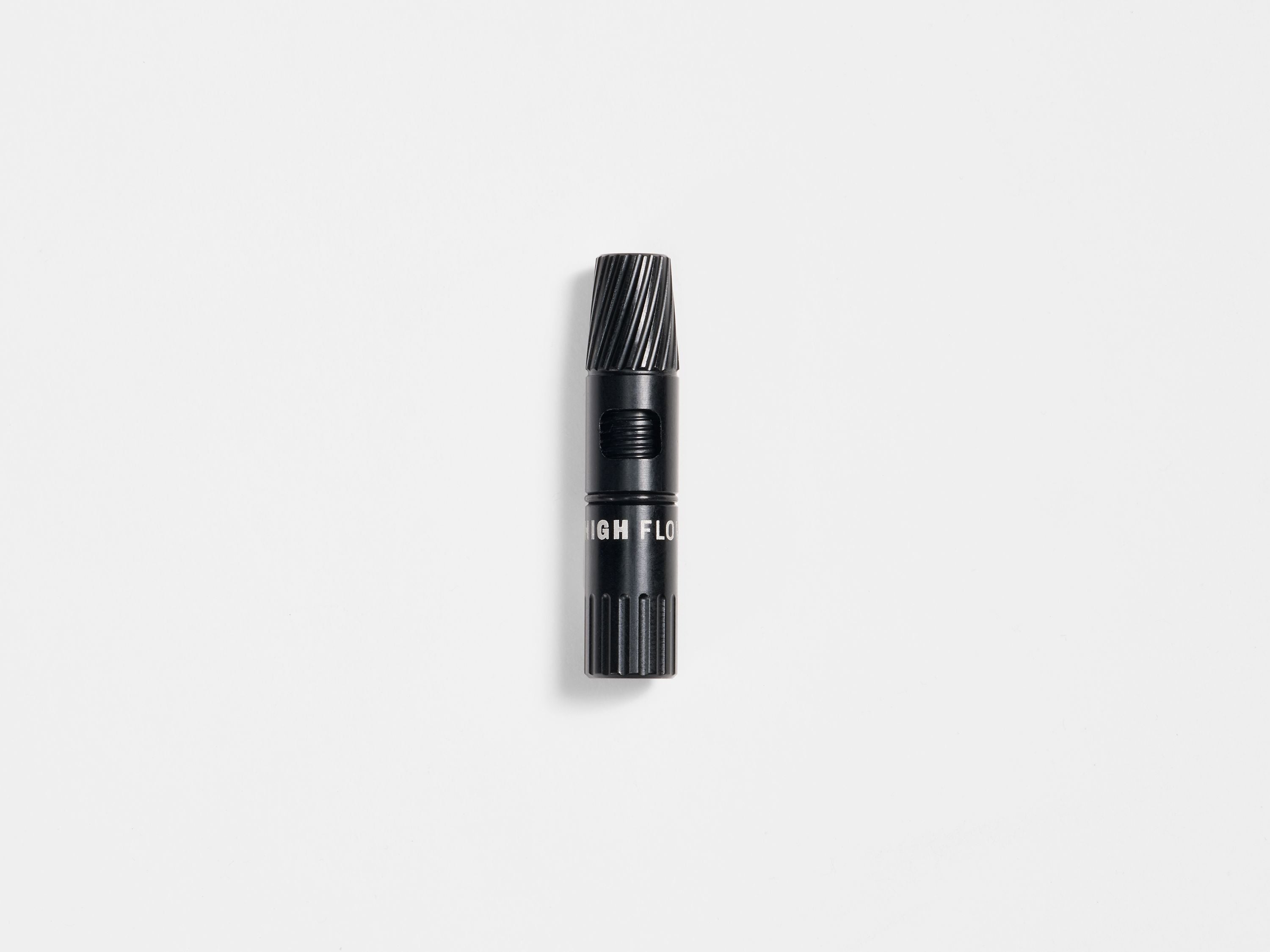 Bontrager high flow valve adapter set for bike wheel tires, showing multiple valve components on a white background.