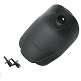 SKS Spoiler Pro mudguard extension attached to a bicycle tire, providing durable protection for 50-60mm tires.