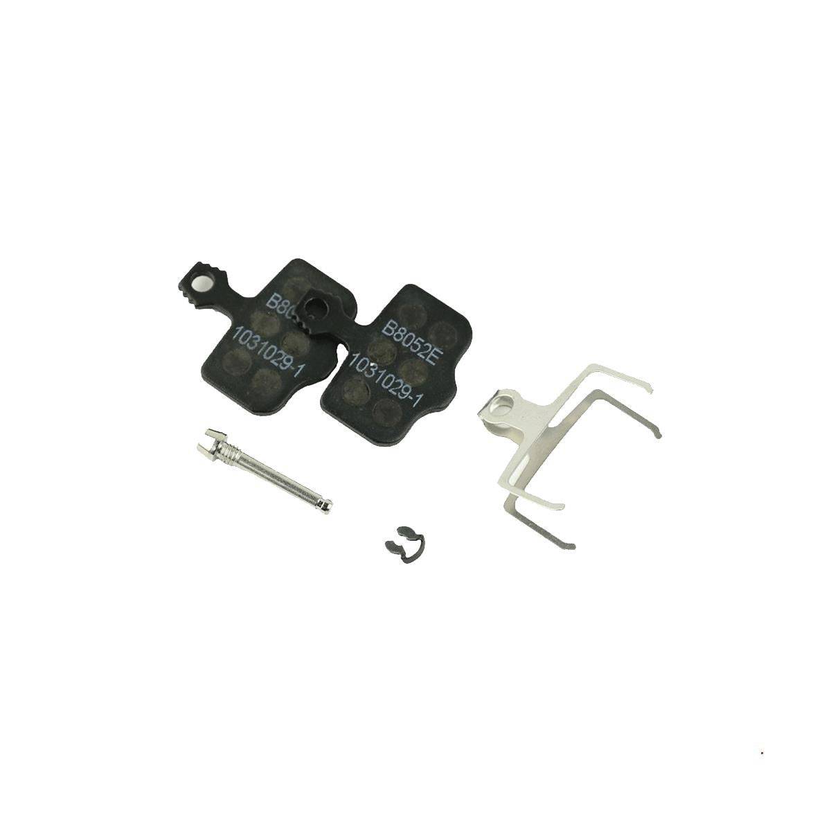 SRAM small organic steel disc brake pads for road and mountain bike, 2-piece set, compatible with Elixir, DB, and Level B1 brakes.