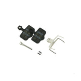 SRAM small organic steel disc brake pads for road and mountain bike, 2-piece set, compatible with Elixir, DB, and Level B1 brakes.