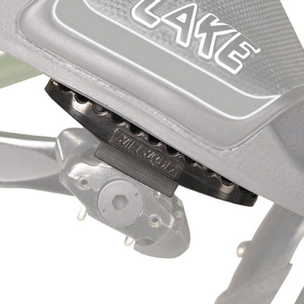 Problem Solvers Decksters Alloy SPD platform pedal adaptors with mounting hardware for bike components.