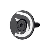 Deda Elementi flat top bike stem cap with M6 bolt, bike component accessory for stem spares and maintenance.