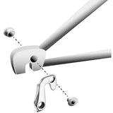 M Part Trek Gear Hanger for bike frame protection and derailleur alignment, showing the durable component and mounting points.