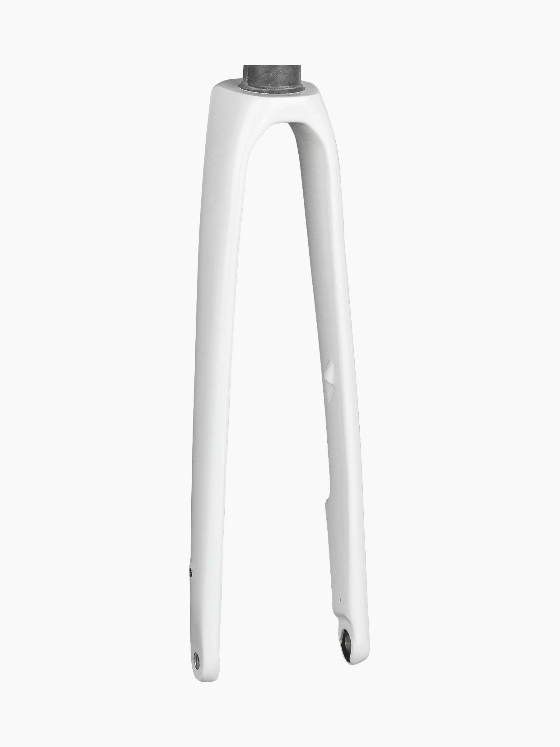 Trek Domane SL 6 700C road bike fork components with precise steering and control, featuring lightweight, aerodynamic design.