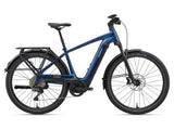 Giant Explore E+ 1 MY26 e-hybrid bike with SyncDrive Pro2 motor, Shimano Di2 shifting, 800Wh battery, shown from side view