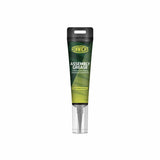 Fenwick's Assembly Grease 80ml in a container, water-resistant grease for bearings, headsets, and threaded components in a workshop setting