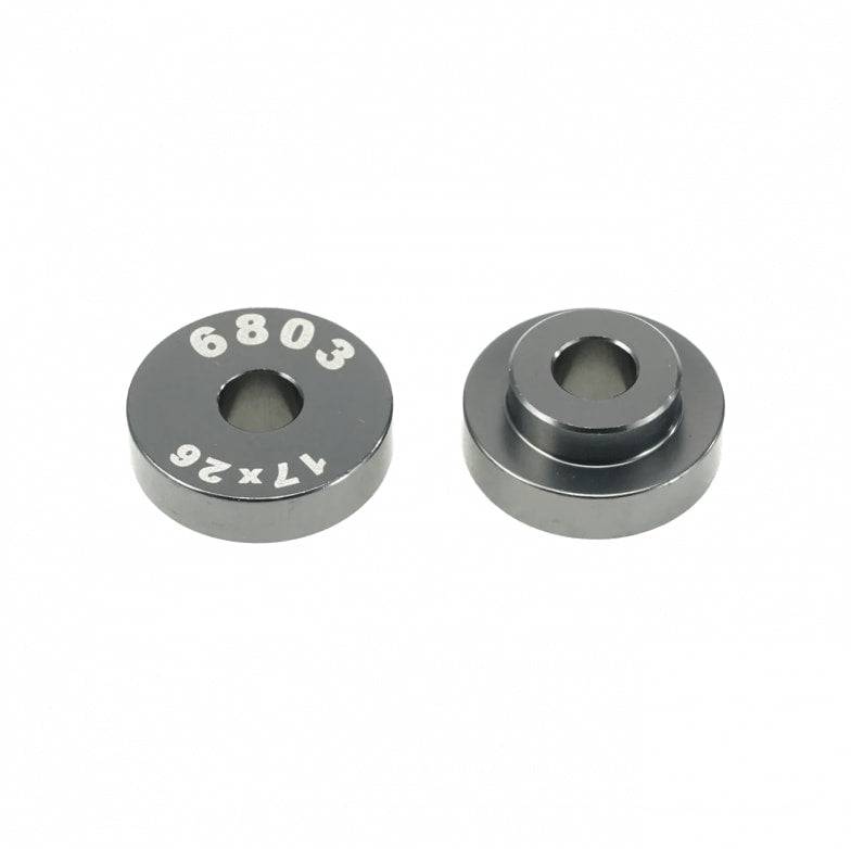 Enduro Bearings 699 bearing outer guide for EB8420 press, used as a precise alignment tool in workshop maintenance.