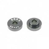 Enduro Bearings 699 bearing outer guide for EB8420 press, used as a precise alignment tool in workshop maintenance.