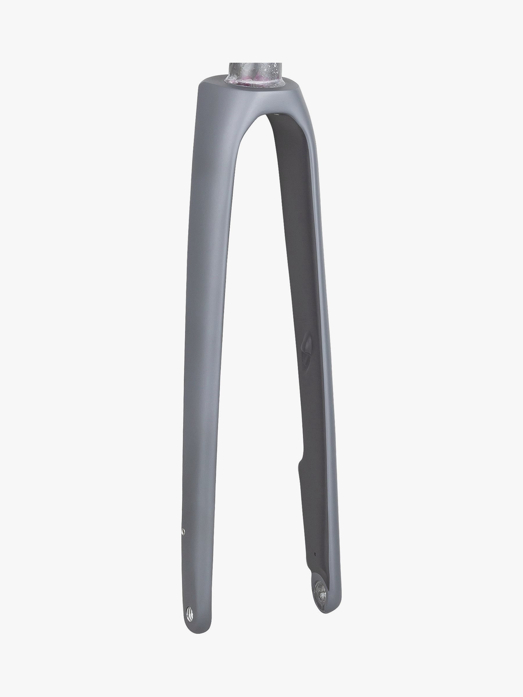Trek Domane SL 7 2020 road bike forks, lightweight aluminum components with precise steering and control for 700C wheels.