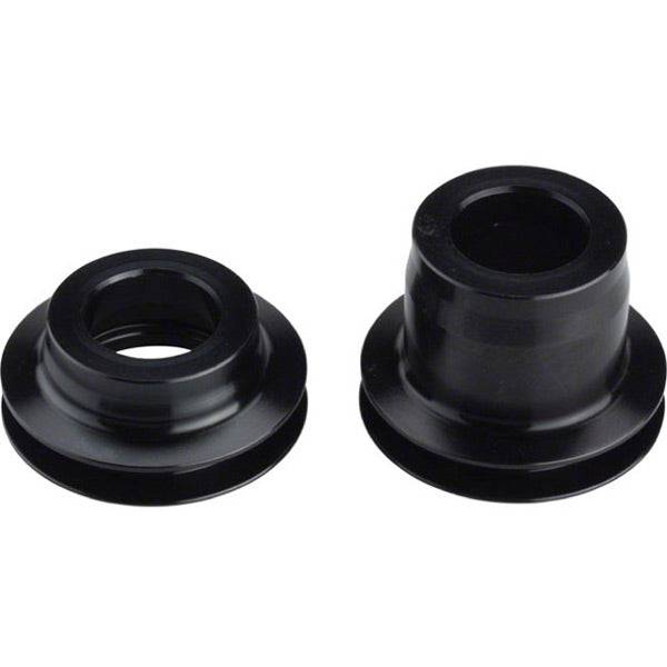 DT Swiss front wheel kit with 100mm 15mm thru-axle adapters for 17mm axles, compatible with 180 hubs, bicycle components