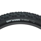 Surly Dirt Wizard 27.5+ 3-inch tubeless-ready folding bead mountain bike tyre mounted on bike wheel
