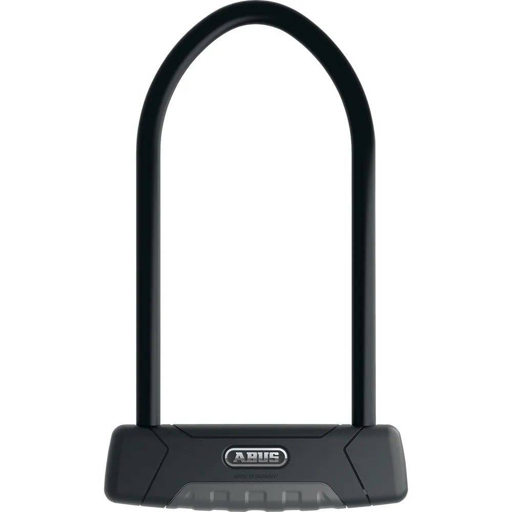ABUS GRANIT PLUS 470 U-Lock with Plus Disc Cylinder, high-security bike lock featuring a sturdy D-lock design