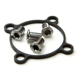 Race Face Granny Ring Spider Kit with bolts for DH and FR X-Type cranksets, showing the black spider and mounting hardware.