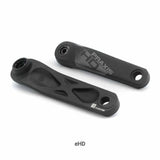 Praxis Works eCrank set for Bosch Performance Line e-bike, HD alloy cranks with ISIS fit, bicycle components for e-bike drivetrain.