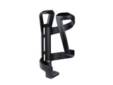 Trek eco-friendly left side load recycled water bottle cage mounted on a bicycle frame.