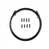 Jagwire Basics universal shift kit for road and mountain bikes in black, includes cables and housing components.