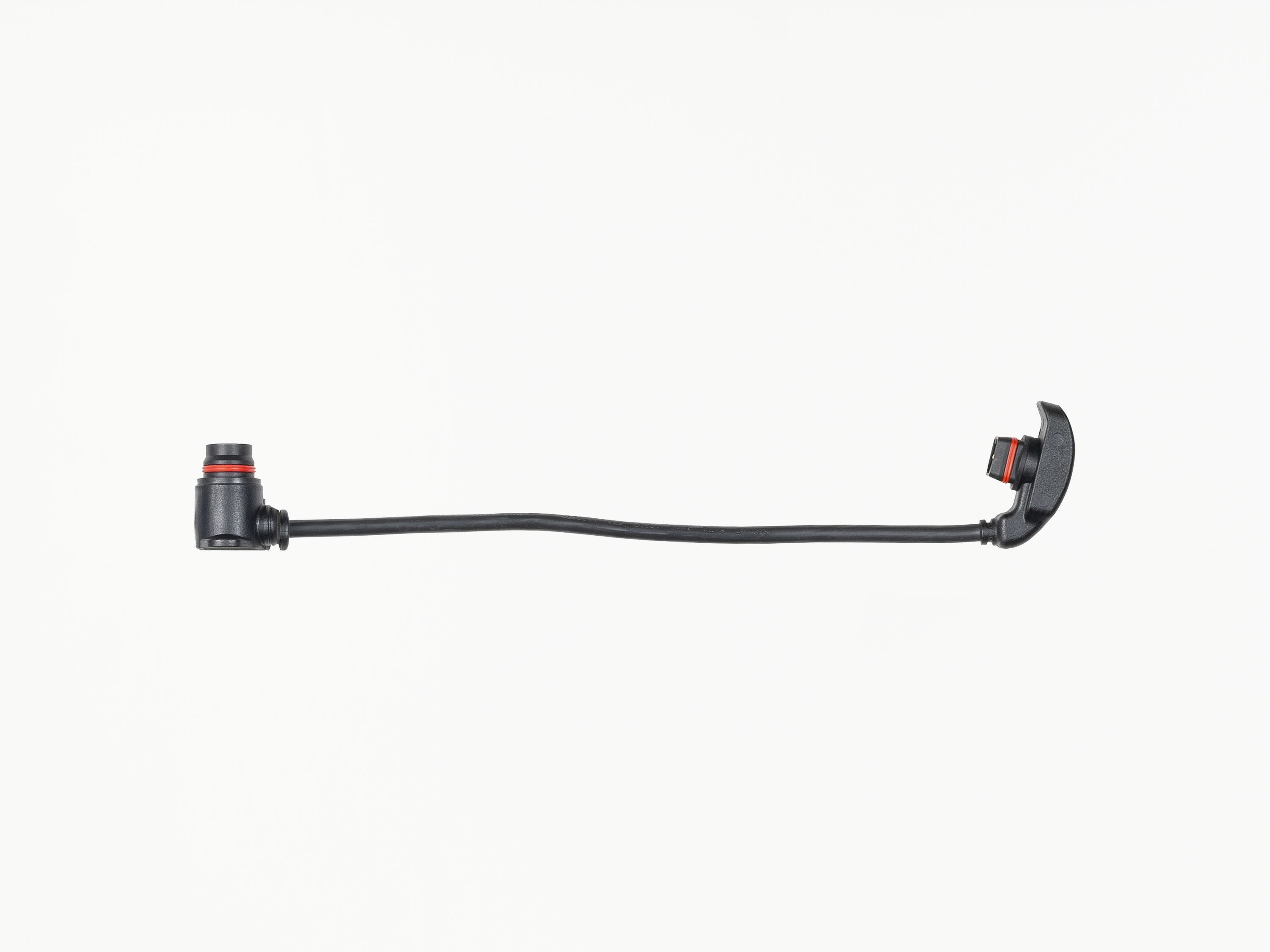 TQ Range Extender Cable 325mm for road bikes, compatible with 2025 E-Bike system, shown connected to electronic components.