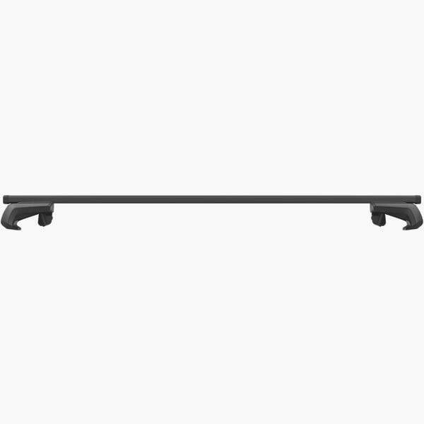 Thule SmartRack XT Squarebar 118 universal roof rack system with raised railing for vehicle accessories and cargo transport.