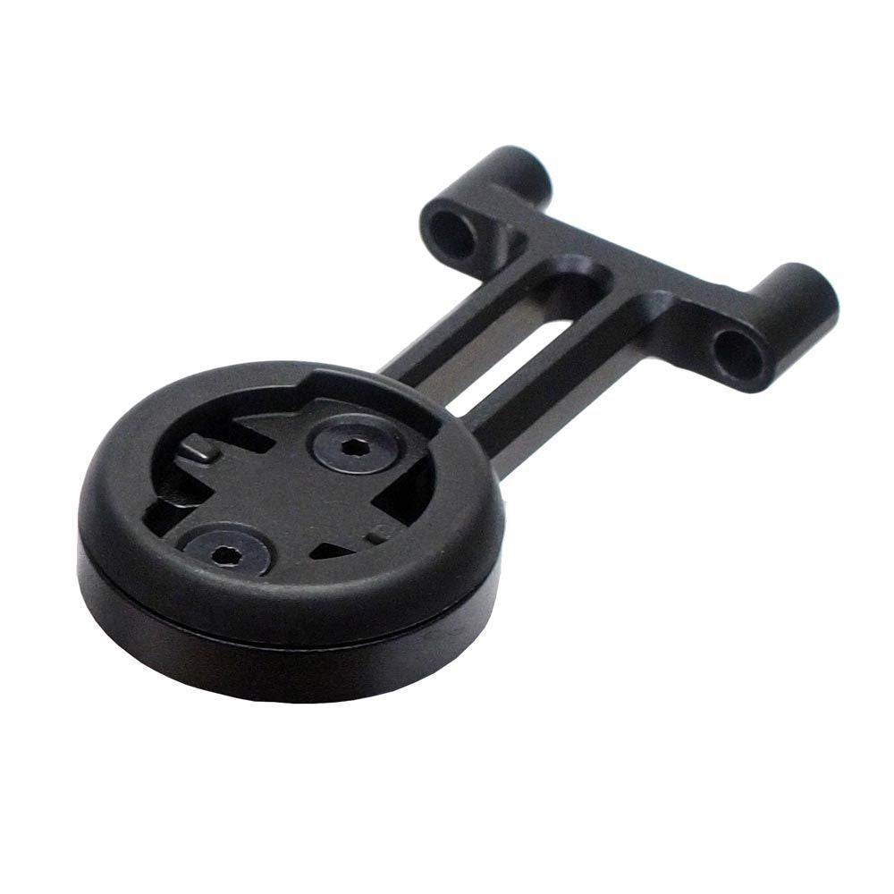 Redshift Sports ShockStop Garmin computer mount attached to suspension stem for bike accessories and cycling navigation.