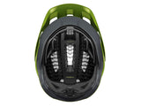 Trek Quantum WaveCel mountain bike helmet with advanced impact protection, showing its aerodynamic design and ventilation features.